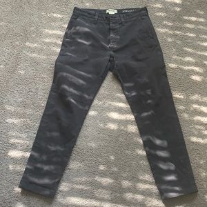 Grey Khakis, Athletic Slim, 32x30, Madewell